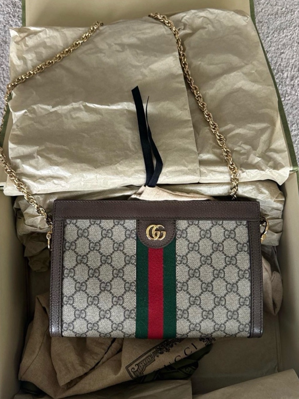 Gucci Ophidia Medium Shoulder Bag - BRAND NEW